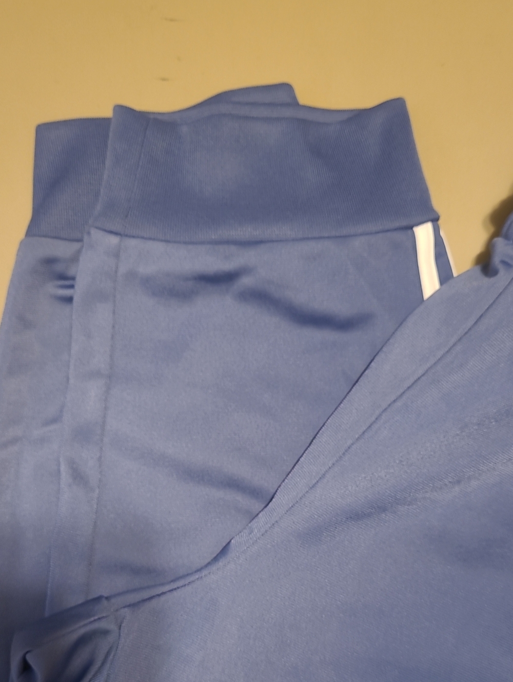 NWT - adidas Blue Three-Stripe Track Pants. Size 3X. - Picture 4 of 7